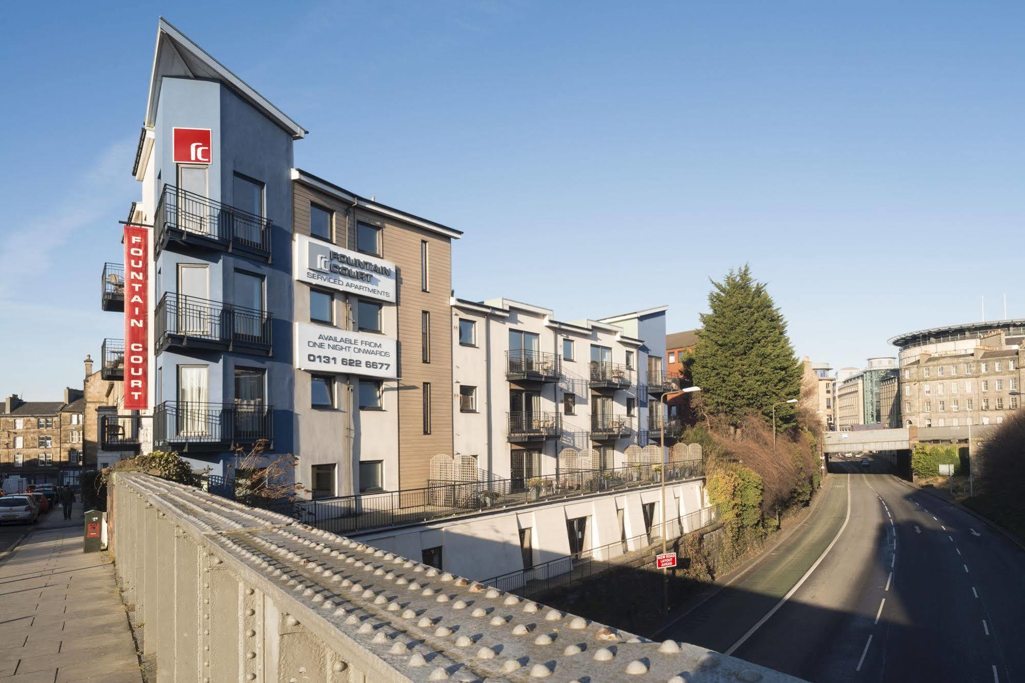 Fountain Court Apartments - Harris Edinburg Exteriör bild